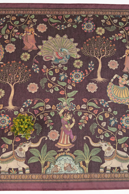 Gajleela Chanderi Saree |   Yuvani Vesture