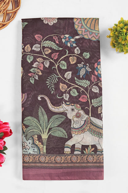 Gajleela Chanderi Saree |   Yuvani Vesture