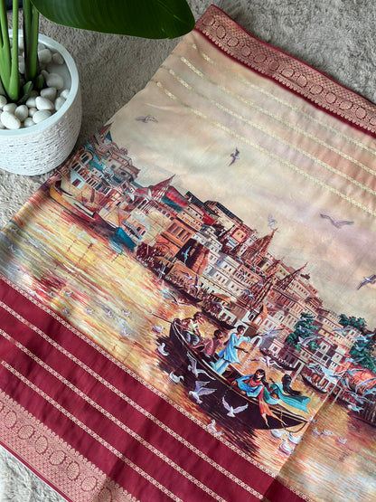 Ganga Ghat Saree - Yuvani