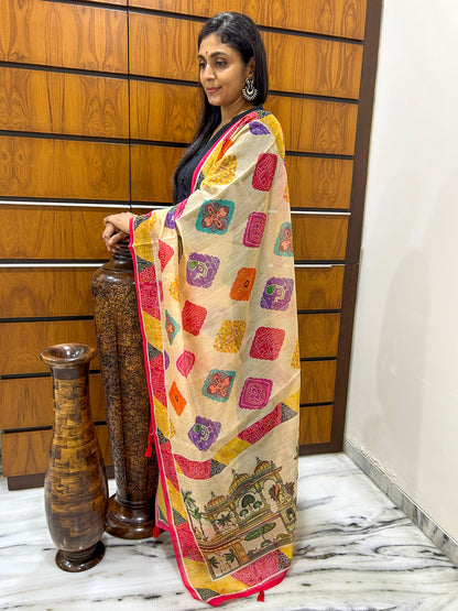 Jharokha Chanderi Dupatta - Yuvani