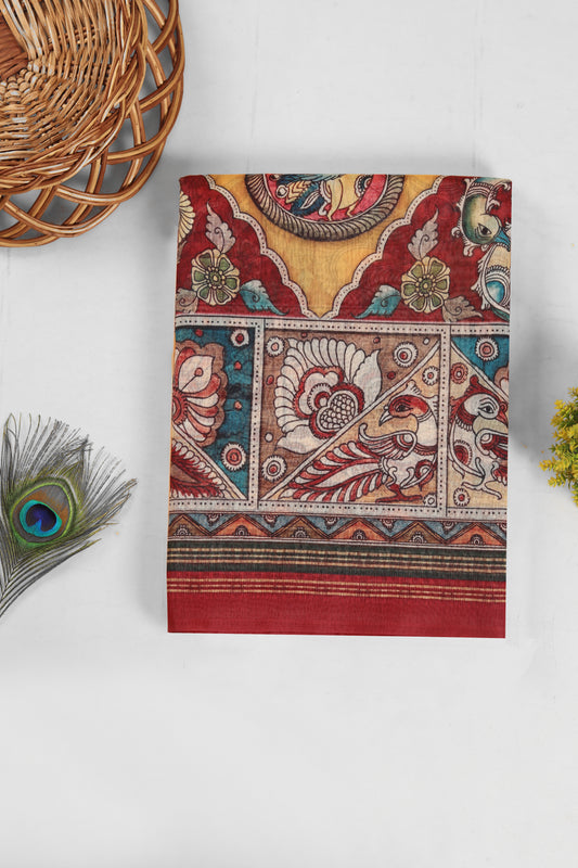 Kanchana Leela Chanderi Saree - Yuvani