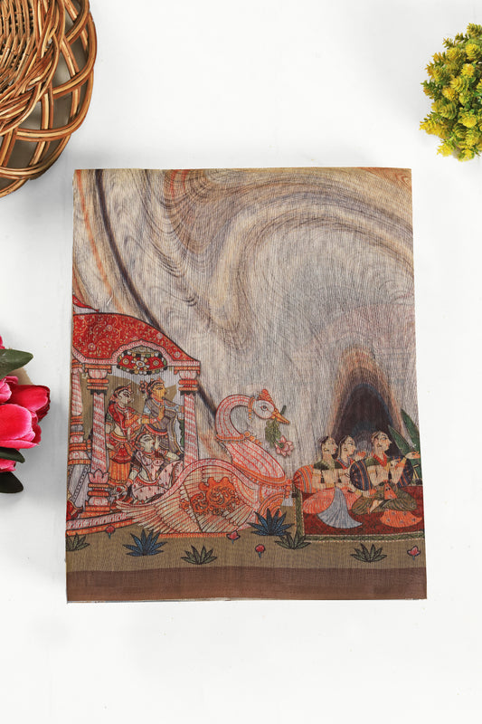 Katha Chitra Chanderi Saree | Yuvani Vesture