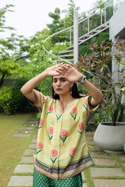 Lime Light Coord Set - Yuvani