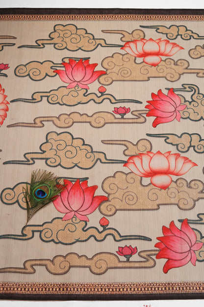 Matsya-Raag Chanderi Saree - Yuvani