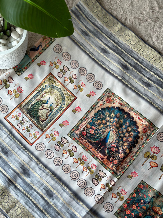 Mayura Charm Saree - Yuvani