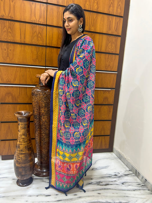 Mayurika Printed Dupatta - Yuvani
