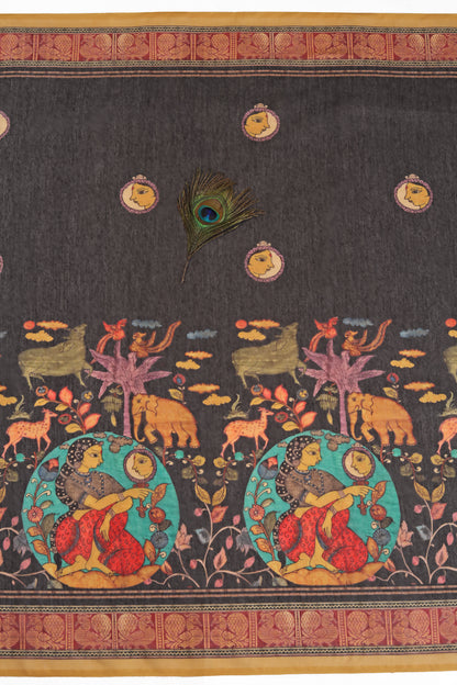 Nishaa Rang Chanderi Saree - Yuvani