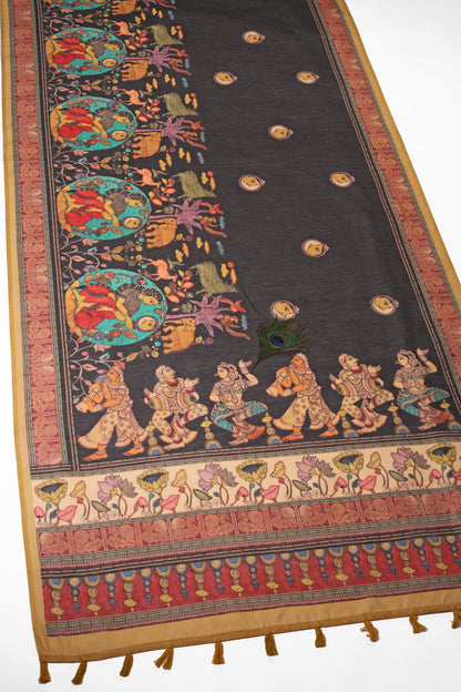 Nishaa Rang Chanderi Saree - Yuvani