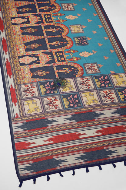 Nritya Mandap Chanderi Saree - Yuvani