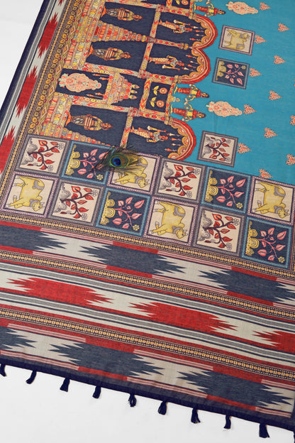 Nritya Mandap Chanderi Saree - Yuvani