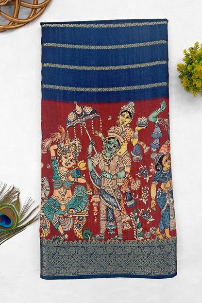 Nritya Sabha Jacquard Silk Saree - Yuvani