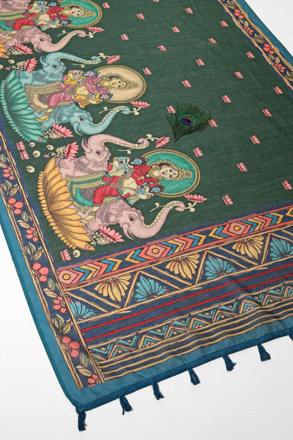 Padma-Roop Chanderi Saree - Yuvani