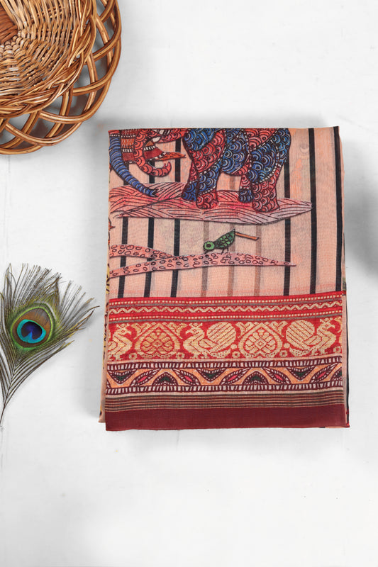Prakriti Raas Chanderi Saree - Yuvani