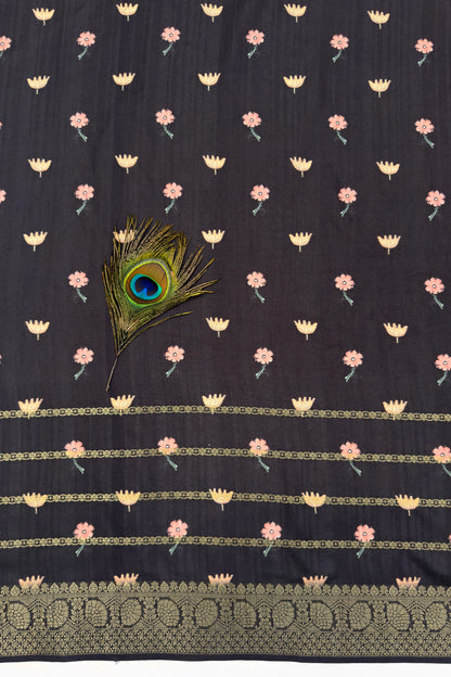 Raj Gaj Jacquard Silk Saree | Jacquard Silk fabric | Pichwai Print Saree | yuvani vesture