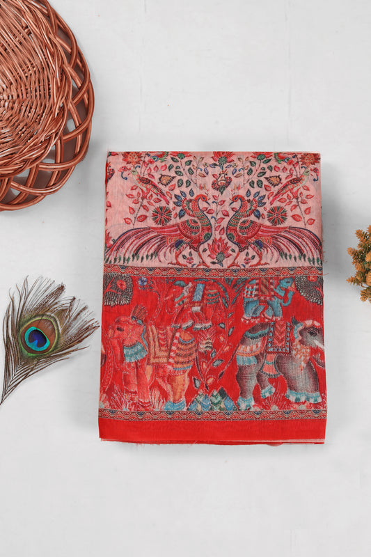 Rudra Leela Chanderi Saree - Yuvani