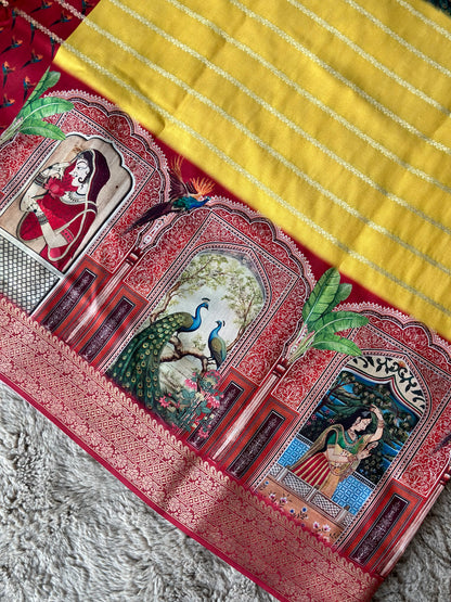 Jacquard Silk Saree for Women Shahi Nazarana Designer Saree