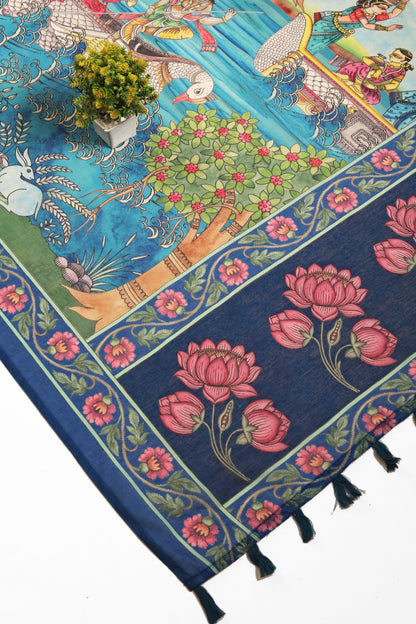 Tarangini Chanderi Saree | Yuvani Vesture