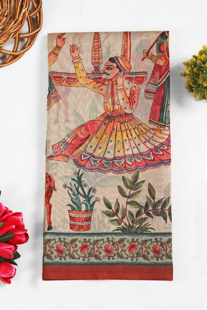 Vanleela Chanderi Cotton Saree | Yuvani Vesture