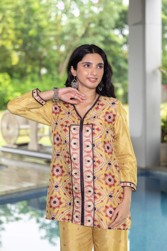 Yellow Mellow Coord Set - Yuvani