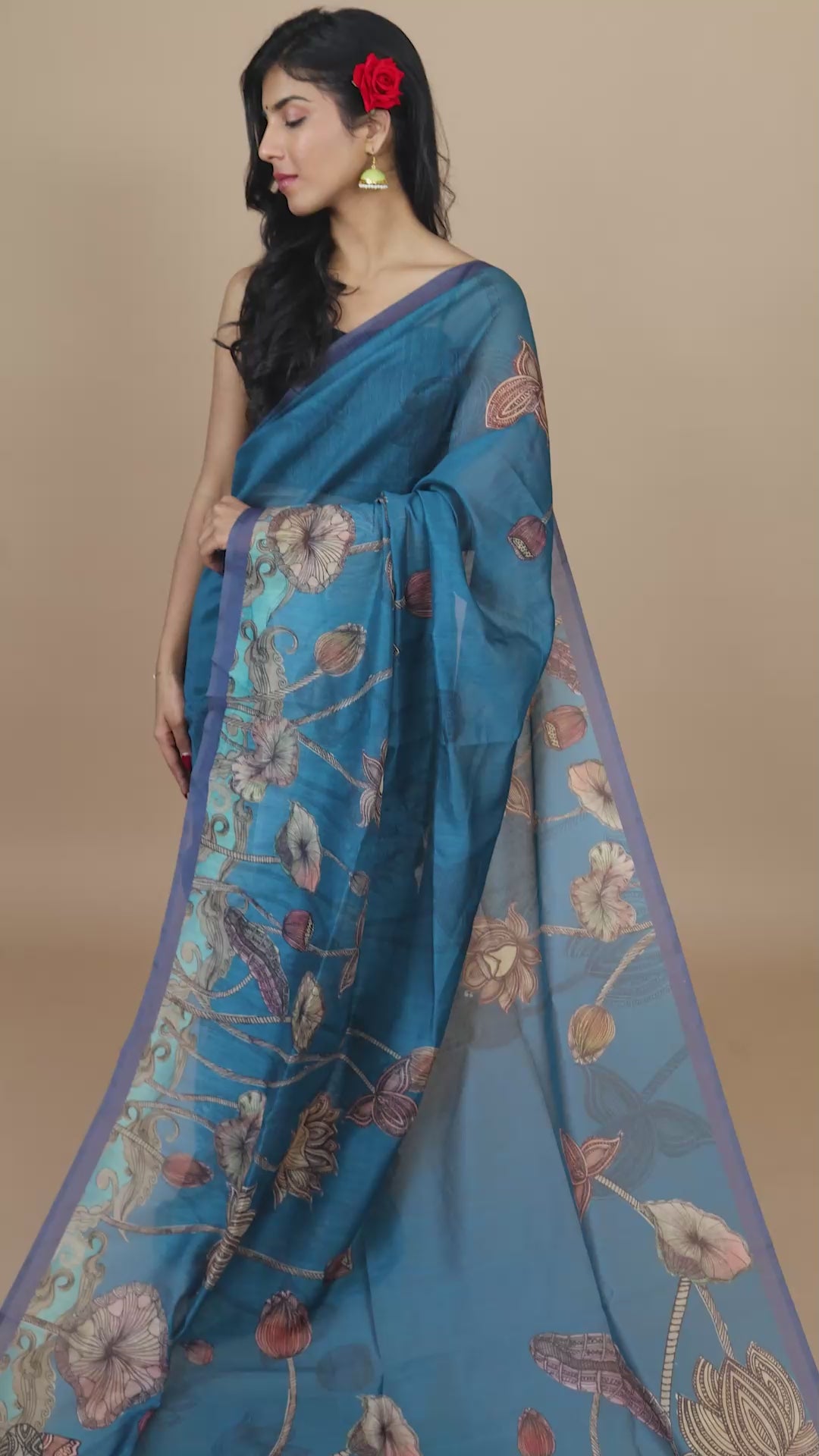 pichwai saree | Yuvani vesture