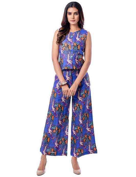 Fascinating Forest Linen Pants - Yuvani